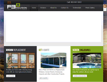 Tablet Screenshot of fergusonwindows.com